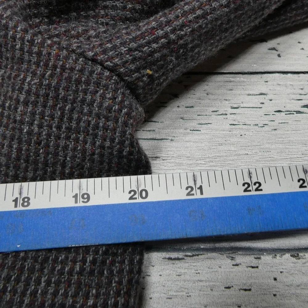 Ashford & Rhodes ltd Blazer‎ Mens 40R Gray Tweed Two Button Notch Lapel Jacket